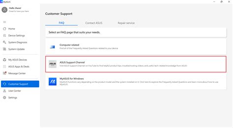 asus support|Contact ASUS customer support with MyASUS app .